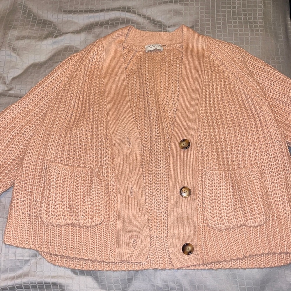 Bought off of Breath of Youth website, never worn before salmon cardigan